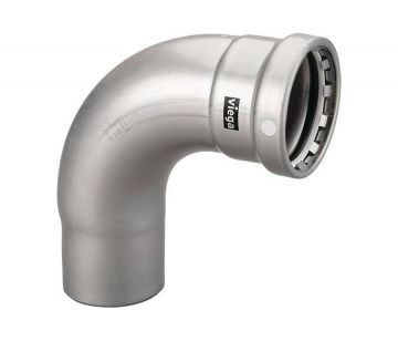 Viega 26525 MegaPress 4 inch FTGxP Street 90 Elbow