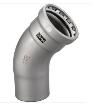 Viega 26545 MegaPress XL 2-1/2 inch Street 45 Elbow