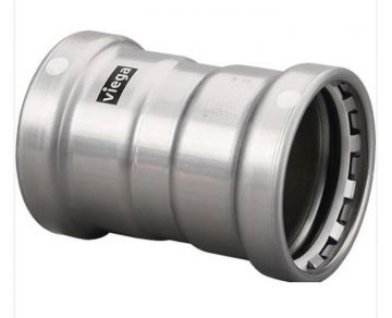 Viega 26680 MegaPress XL 4 inch Coupling with Stop