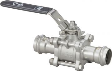 Viega 85134 ProPress Stainless Steel 316 Ball Valve 1 inch