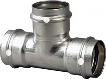Viega 85652 ProPress Stainless Steel 304 1 x 1 x 3/4 inch Tee