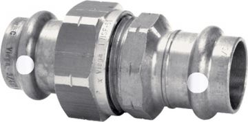 Viega 86007 ProPress Stainless Steel 304 1/2 inch Union