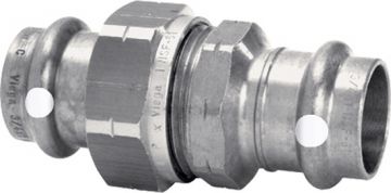 Viega 86022 ProPress Stainless Steel 304 1-1/4 inch Union