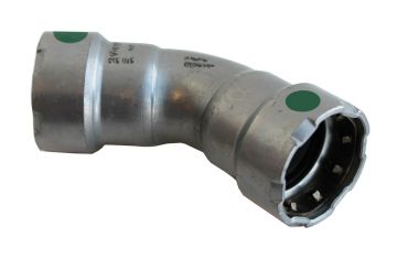 Viega 25230 MegaPress 1/2 inch PxP 45 Elbow