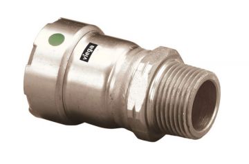 Viega 90240 Megapress Stainless Steel 316 3/4 inch Male Adapter