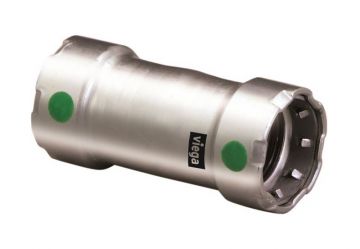 Viega 90310 Megapress Stainless Steel 316 1/2 inch Coupling Less Stop