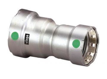 Viega 90340 Megapress Stainless Steel 316 1 x 3/4 inch PxP Reducer