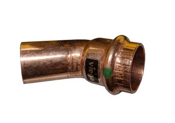 Viega 77053 ProPress 3/4 inch 45 Street Elbow