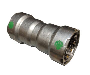 Viega 22005 MegaPress 3/4 inch PxP Coupling with Stop