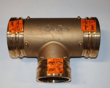 Viega 91397 ProPress 4 x 4 x 3 inch Tee XL